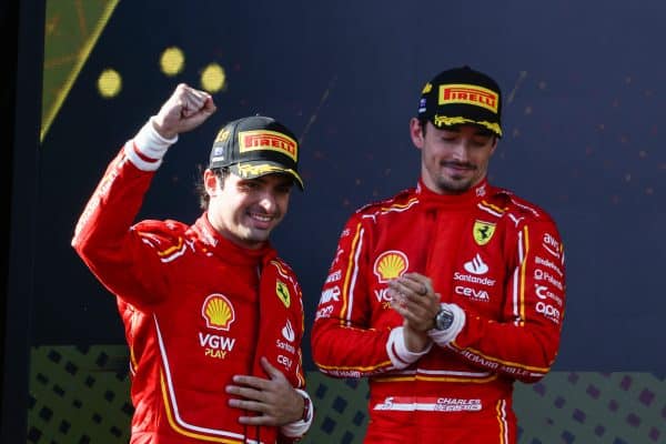 F1 : Charles Leclerc encense Carlos Sainz