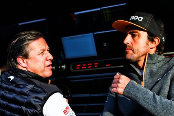 F1 : la très belle comparaison de Zak Brown envers Fernando Alonso