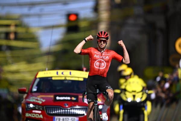 Tour de France 2024 : “C’est la plus belle”, l’émotion de Kévin Vauquelin, vainqueur de la 2e étape