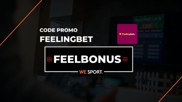 Code promo Feelingbet FEELBONUS : jusqu’à 300€ de bonus Sport en 2025