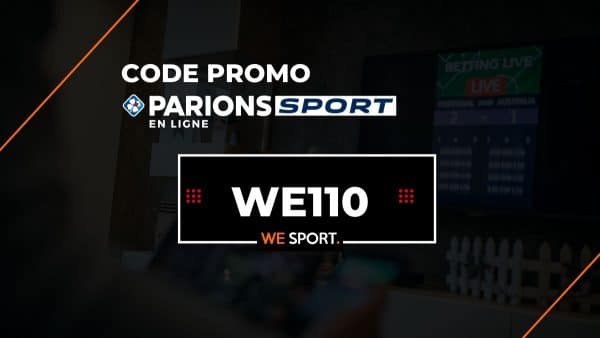 Code promo Parions Sport en Ligne WE110 : 460€ de bonus de bienvenue en Décembre 2025