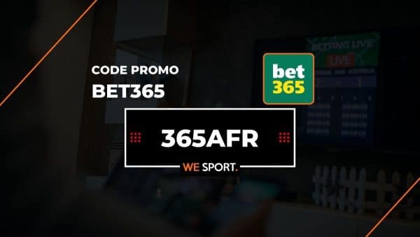 Code bonus bet365 365AFR : jusqu’à 50 € de bonus en Décembre 2025
